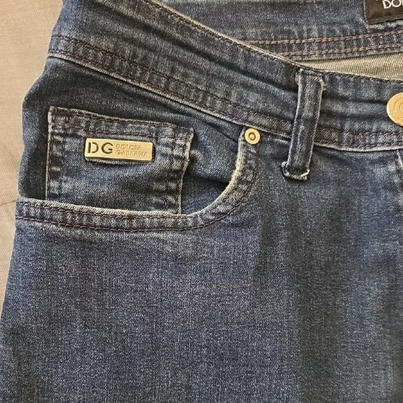 Dolce & Gabbana Men's Blue Straight Jeans - Picture 2 of 13